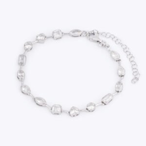 Karışık Sembol 925 Gümüş Bileklik