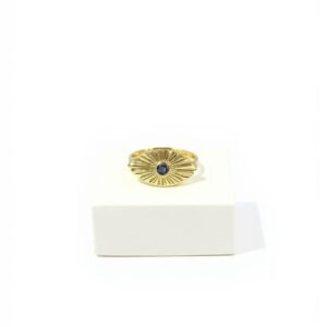 Göz Serçe Çelik Yüzük