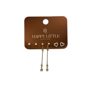 Minimal Sarkıt Küpe Seti