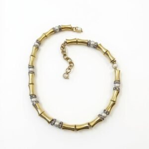 Gold&İnci Çelik Kolye