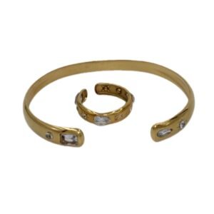 Yüzük& Bileklik Set