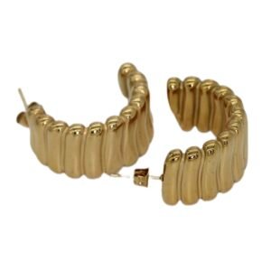 Vintage Çelik Küpe