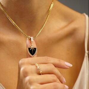 Trend Gold Çelik Kolye