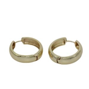 Büyük Halka Çelik Küpe