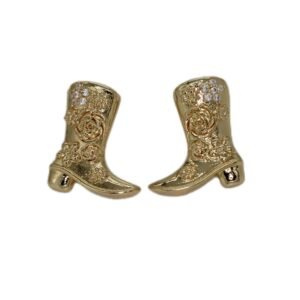 Kovboy Gold Çelik Küpe