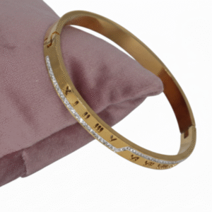 Gold Çelik Kelepçe Bileklik