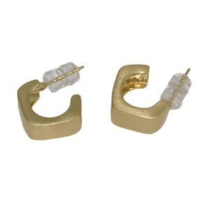 Altın Kaplama Pirinç Küpe