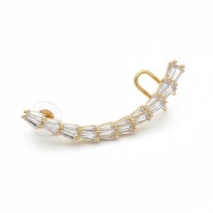 Lumina Gold Çelik Earcuff Küpe