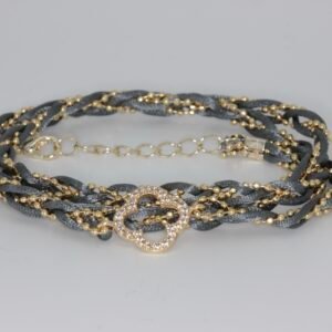 🍀 Bebe Mavisi İp Bileklik