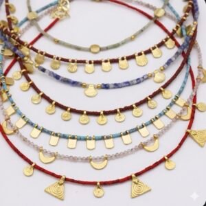 Pirinç Boncuk Kolye