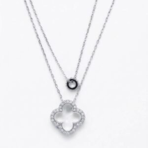 Clover Silver Kolye